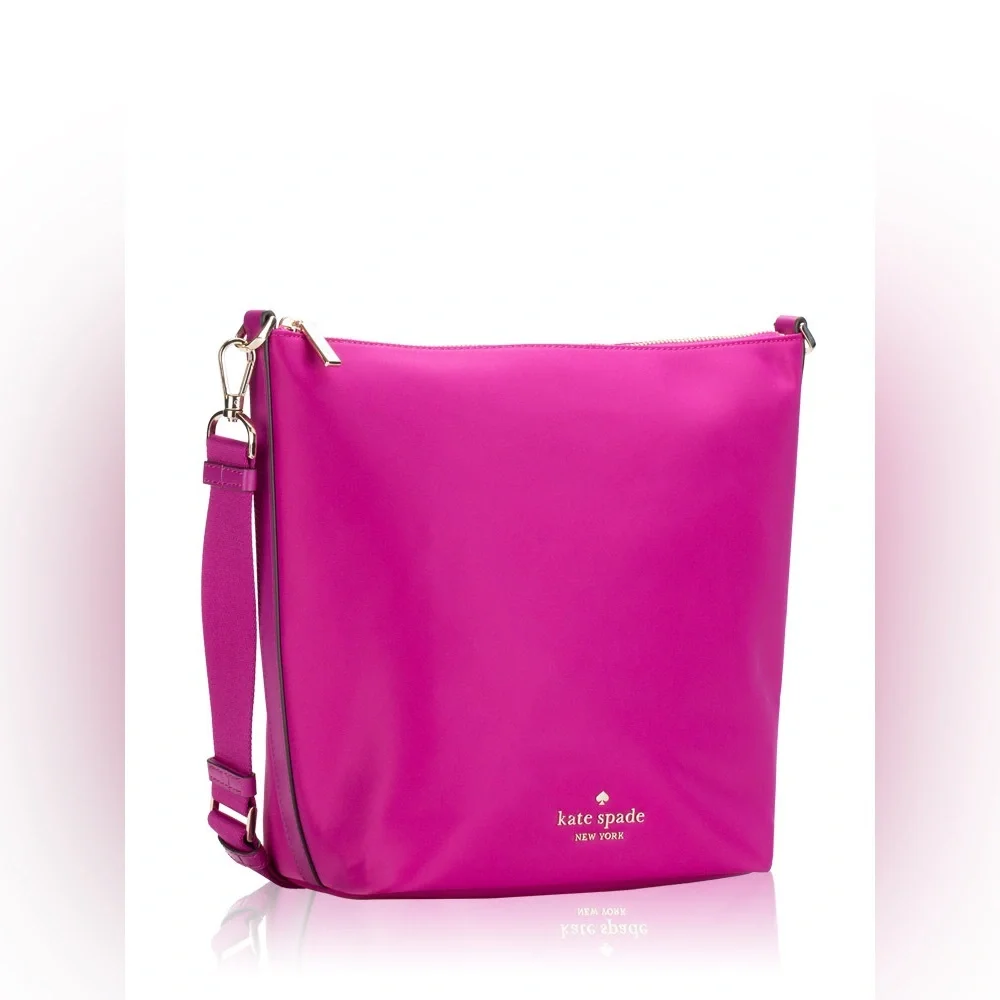 Kate Spade Chelsea Large Duffle Crossbody in Baja Rose pink, NWOT R$329